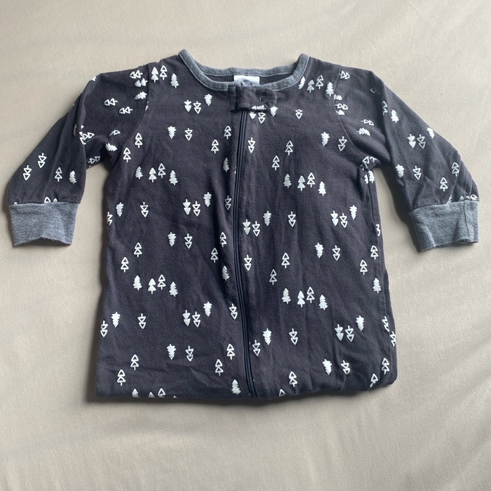 Gerber Tree Print Footie Pajamas
